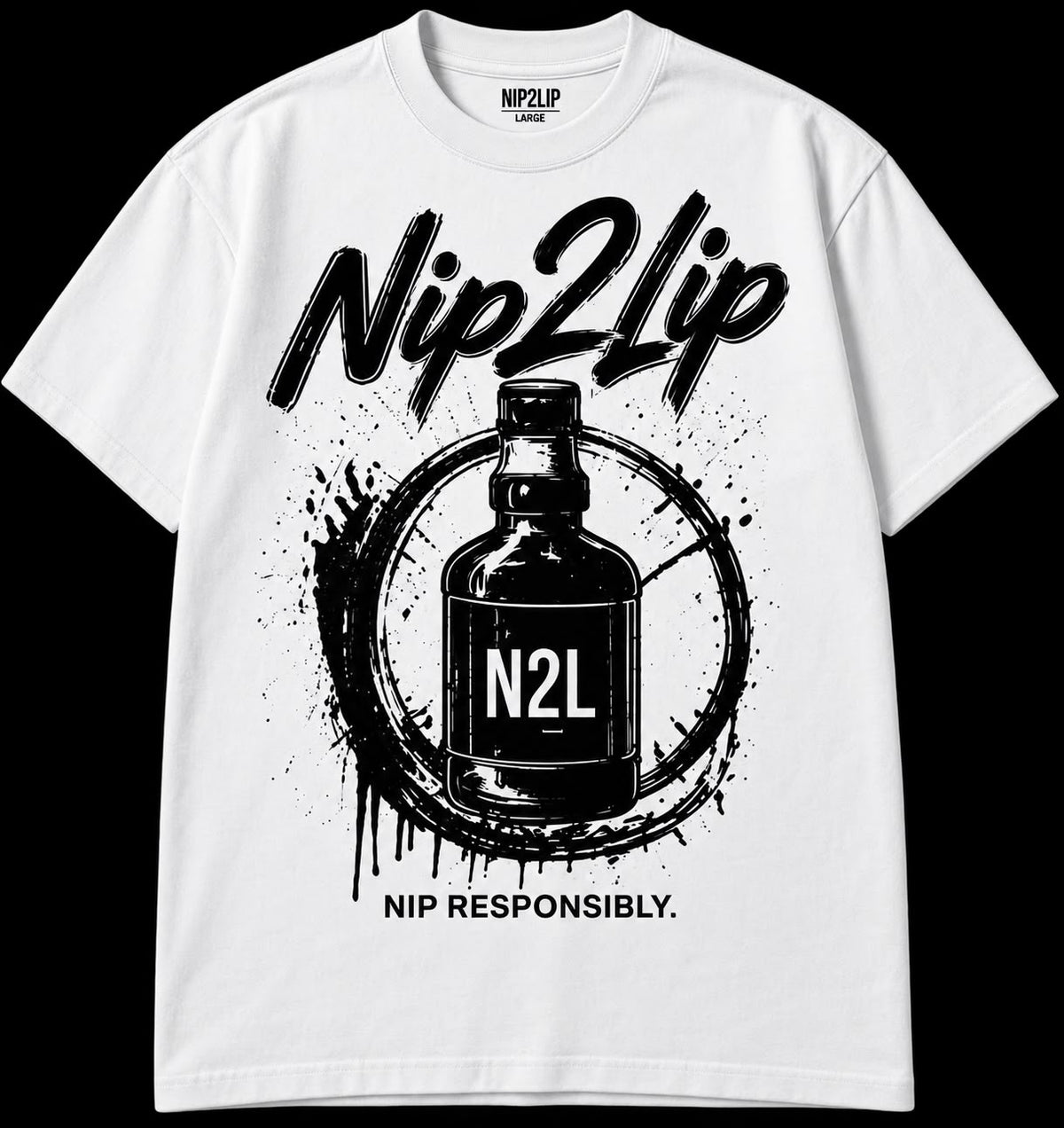 Nip2Lip N2L Tee - White